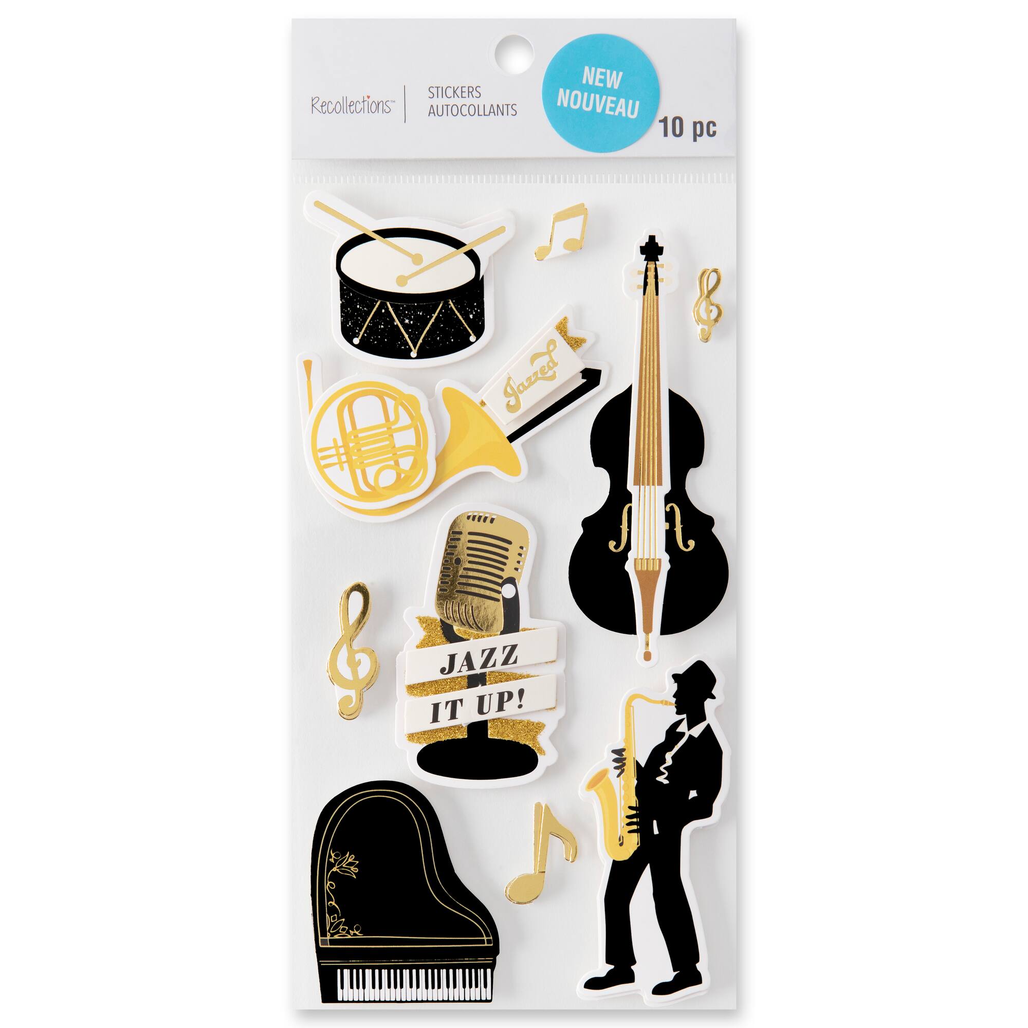 Jazz Music Stickers by Recollections™